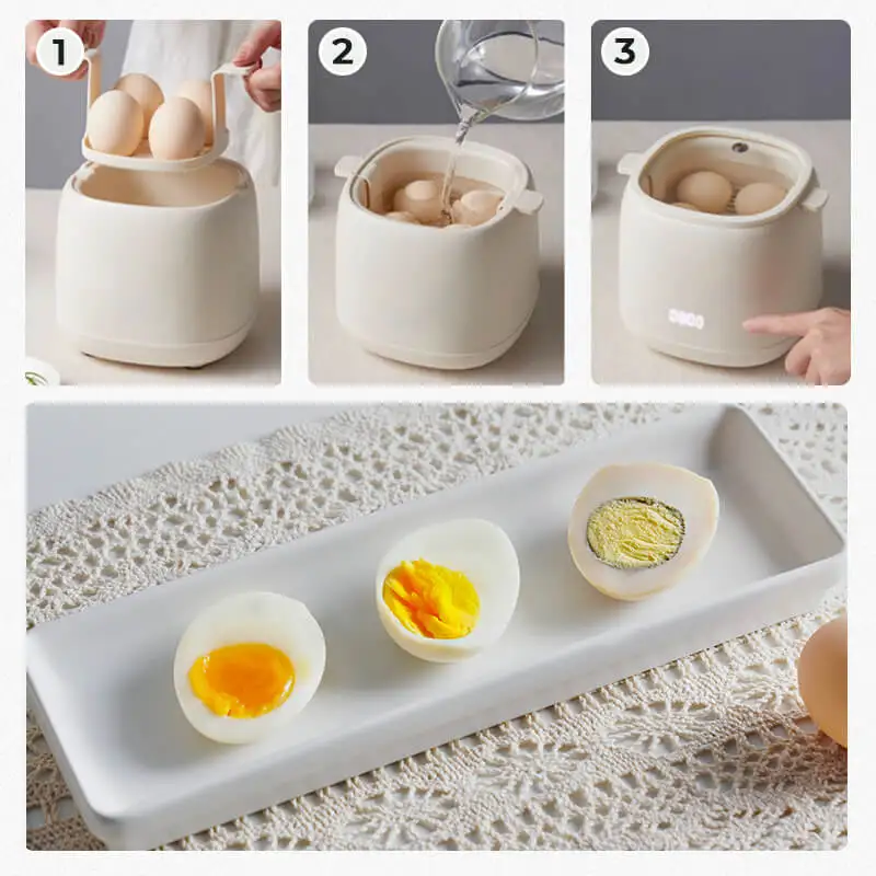 1pc Multifunctional Egg Cooker, Cute Egg Steamer, Automatic Power Outage,  Household Small 1 Person, Multifunctional Egg Steamer, Boiled Egg, Breakfast