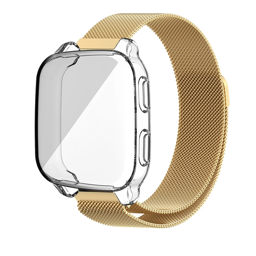 Milanese Loop Magnetic Strap with 2-in-1 Case
