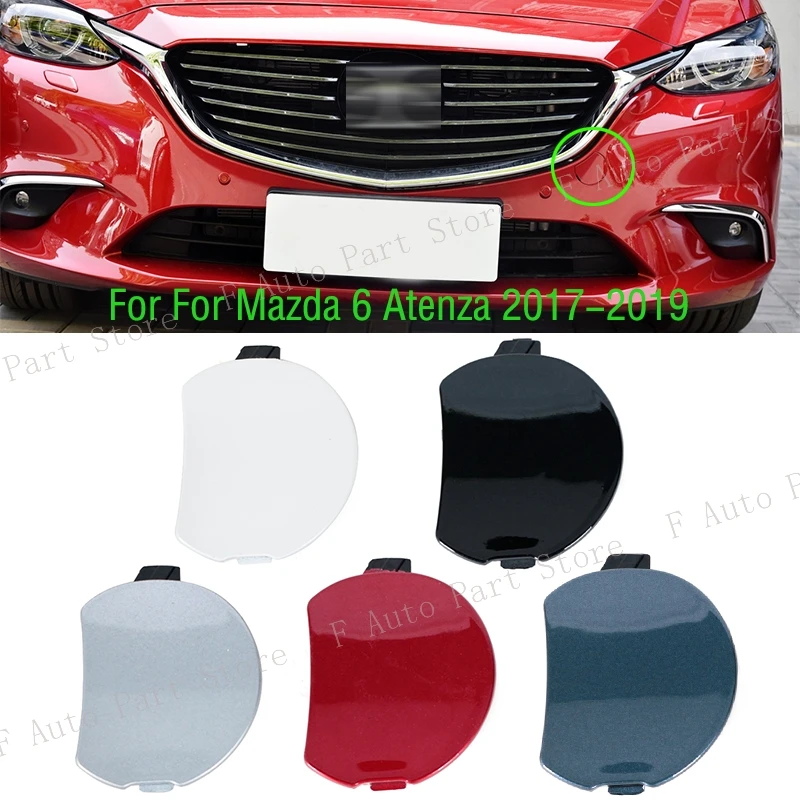 Car Tow Hook Cover For Mazda 6 Atenza Car Front Bumper Tow Hook Cover Cap Trailer Hauling Eye Lid