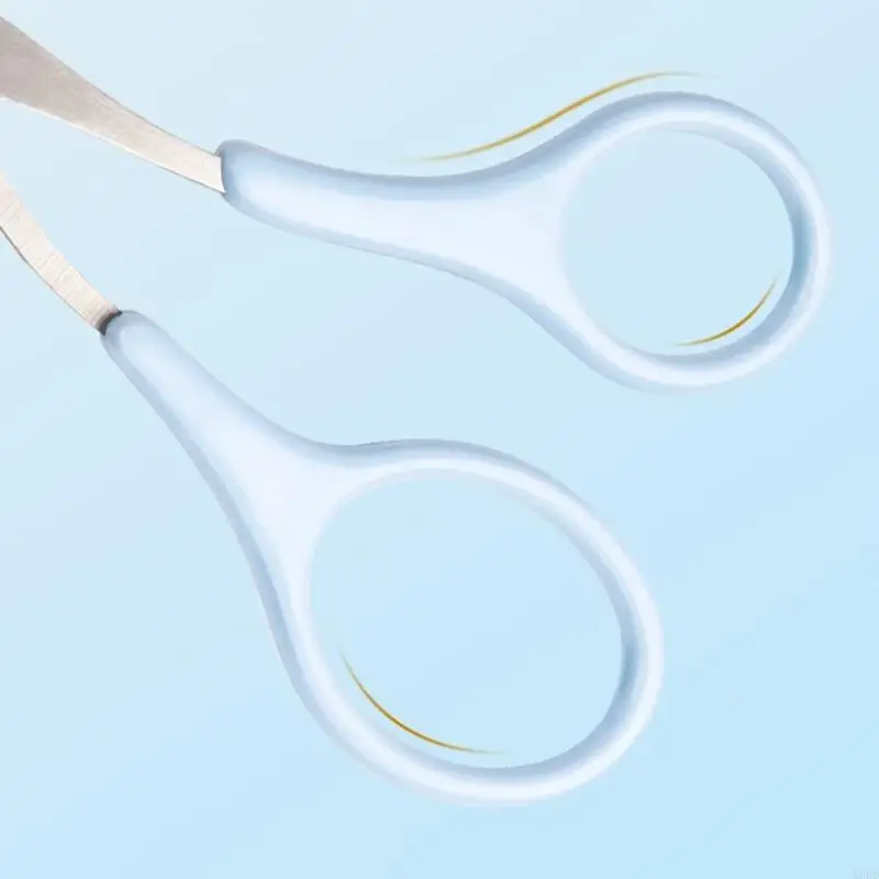 50LD Eyebrow Trimmer Scissor with Comb Hair for Facial Eyelash Removal Grooming Shapi 3