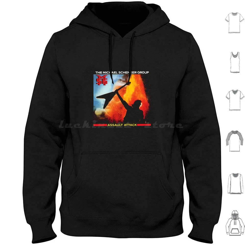Scorpion Of Heavy Group Essential Hoodies Manica Lunga Michael Schenker Group Msg Classic Ufo Scorpion Robin Mcauley