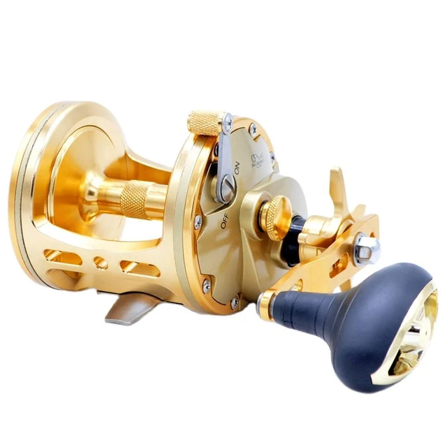 CAMEKOON Trolling Fishing Reel 321 331 341 351 Star Drag Boat Coil