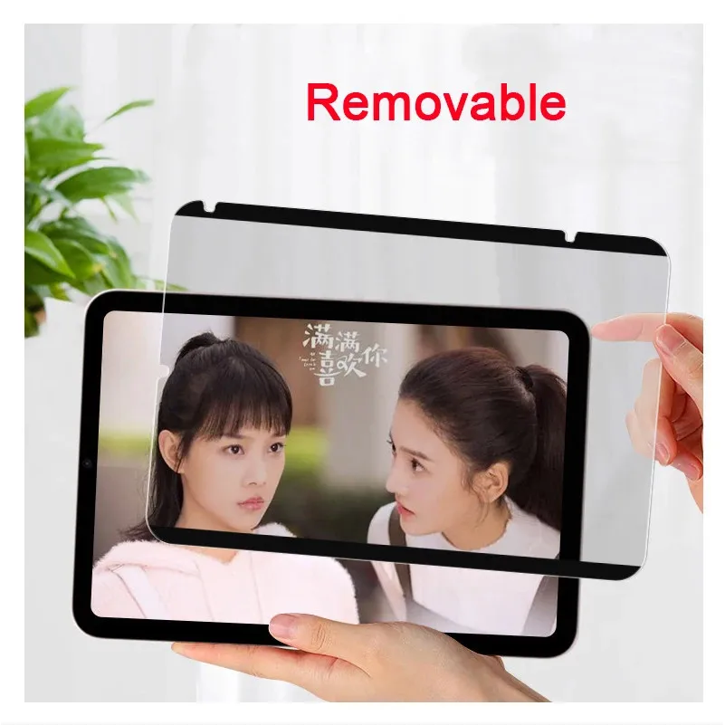 thumbnail image 2 of Paper Feel Like Screen Protector Film For Honor Pad X8a 11 9 X9 X8 V8 V9 Pro MagicPad 2 GT Pro 12.3 Anti-peep Removable Anti-spy 2 of 10