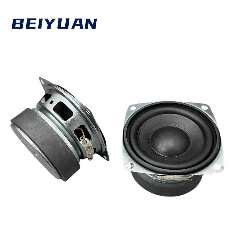 BEIYUAN 2.25 인치 풀 레인지 57mm 서브 우퍼 4 옴 10W 블루투스 스피커 수정 DIY 스피커 2PCS Harman Katon