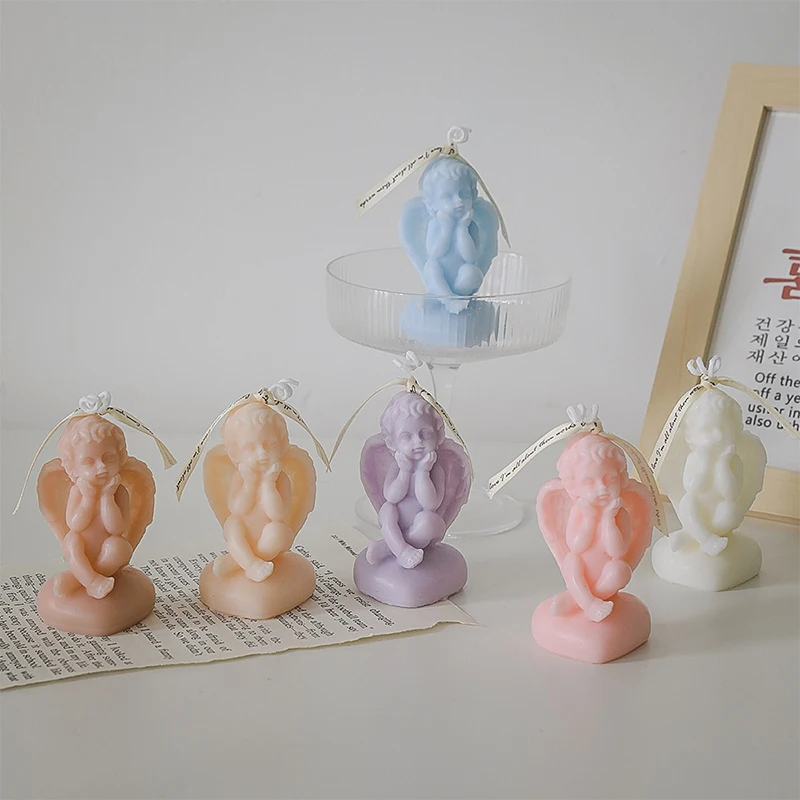 

Little Angel Candle Handmade Aesthetic Angel Candle Aromatherapy Candle