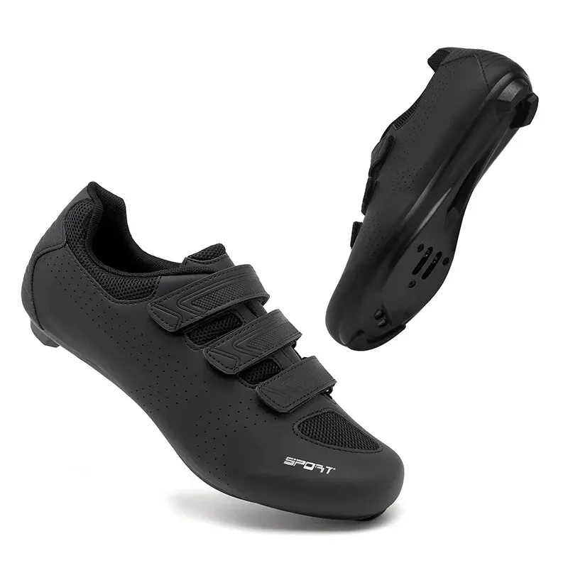 Chaussures de cyclisme pour hommes, baskets antidérapantes pour vélo de route et vtt, chaussures de vélo de montagne spd, chaussures de route, 2023  18