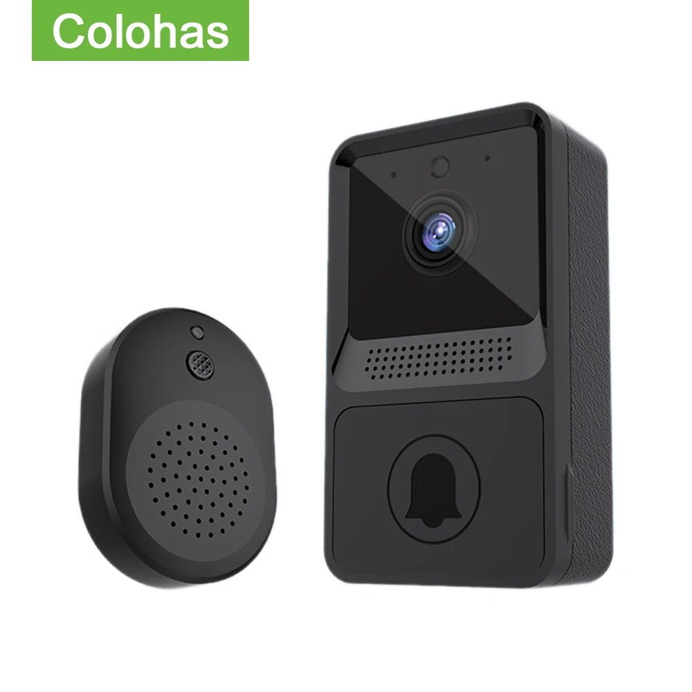 

HD WIFI Doorbell Smart Wireless Video Door Bell Intercom Security Outdoor Phone Camera Chargeable Home Monitor PIR Night Vision