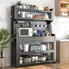 Modern Kitchen Cabinet Home Kitchen Furniture Sideboard Multi-layer Cupboard Upscale Multifunction Design Storage Cabinet 2