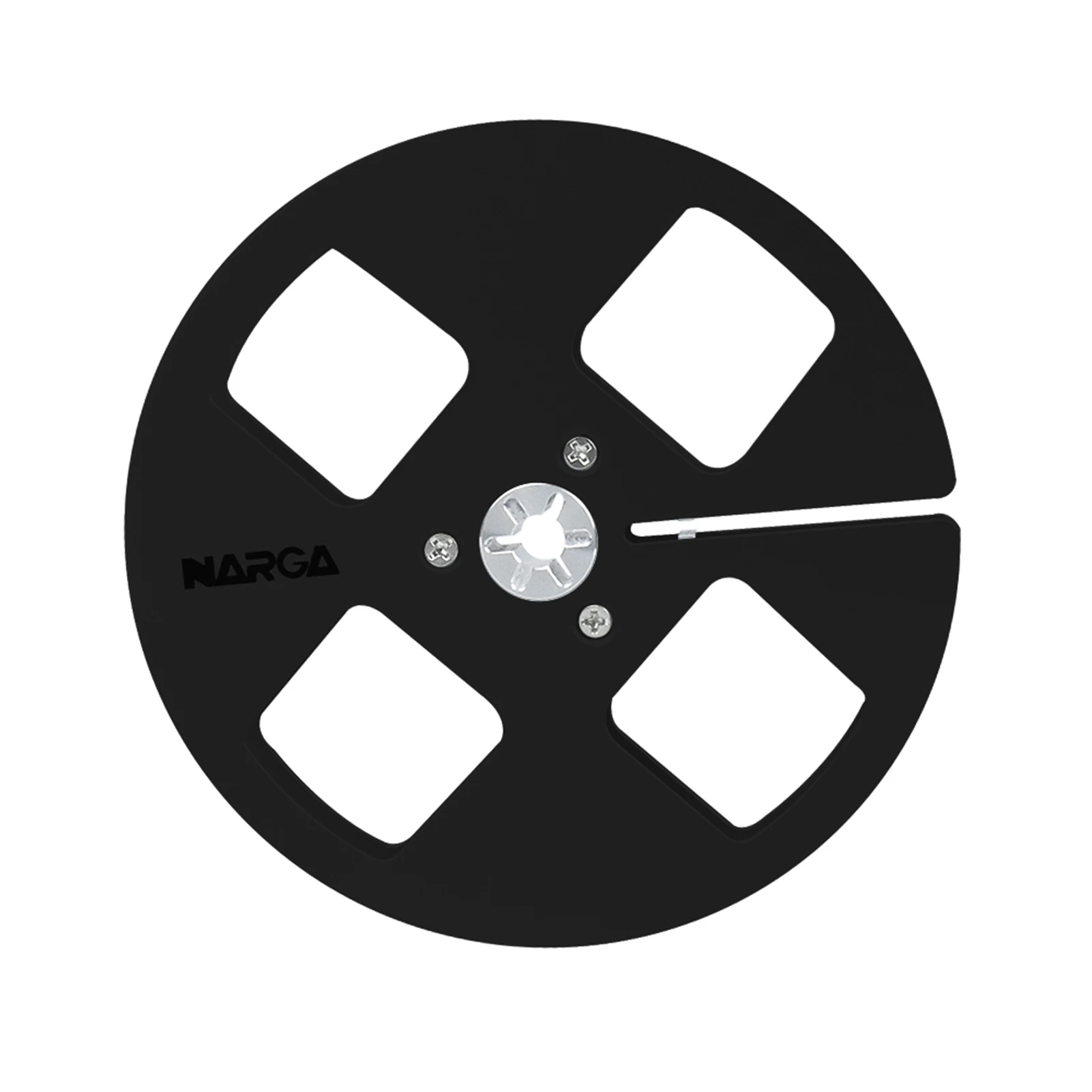 Sturdy 3 Hole Aluminum Alloy Tape Reel Unwinder Parts Is Empty Reel For To Tape 4 Holes