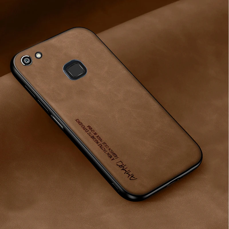 New Classic style popular Silicone Soft TPU case For VIVO V17 Pro Case Pu leather case For VIVO Y75S Y79 Case