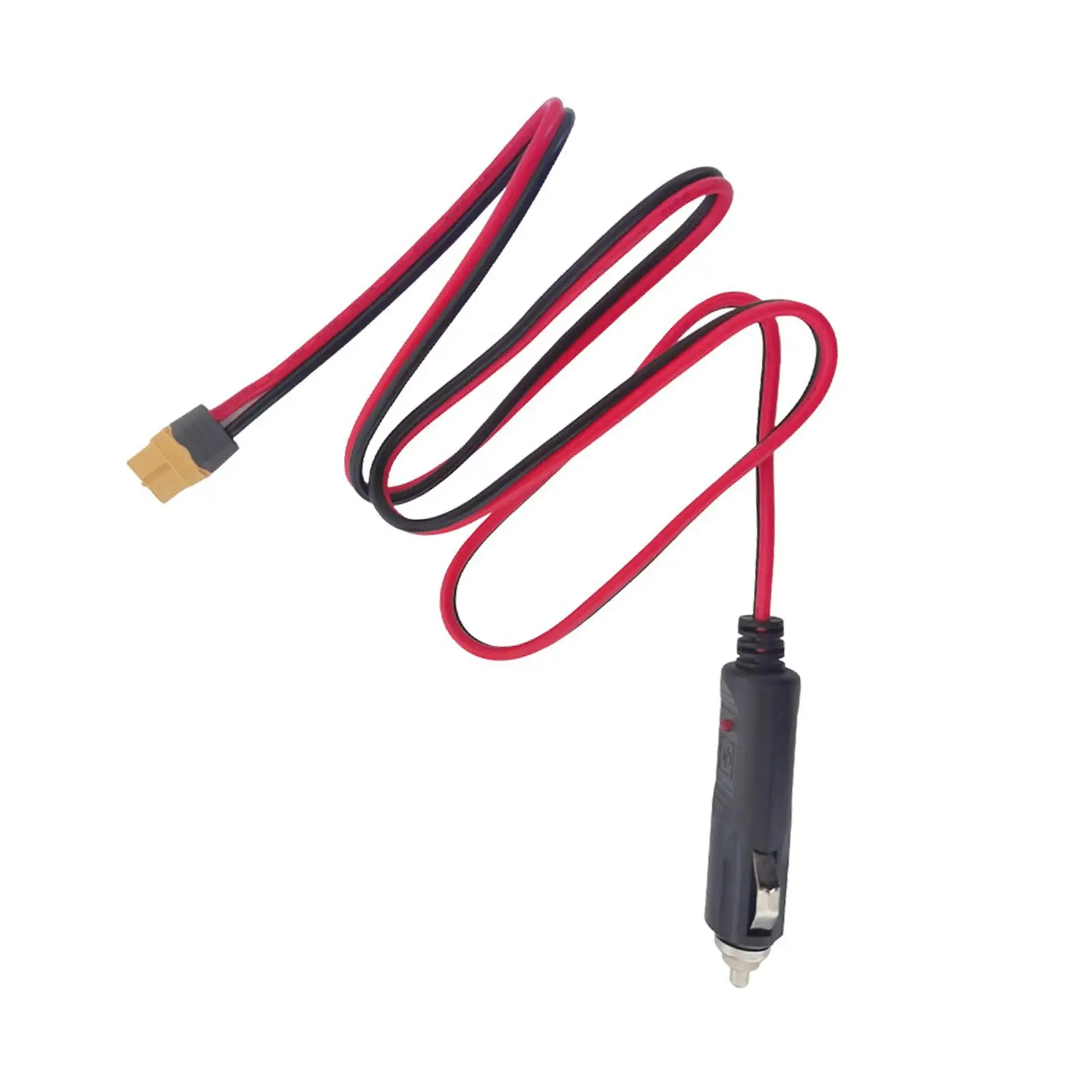 자동차 연기 담배 라이터 플러그용 16AWG XT60 암 커넥터 케이블