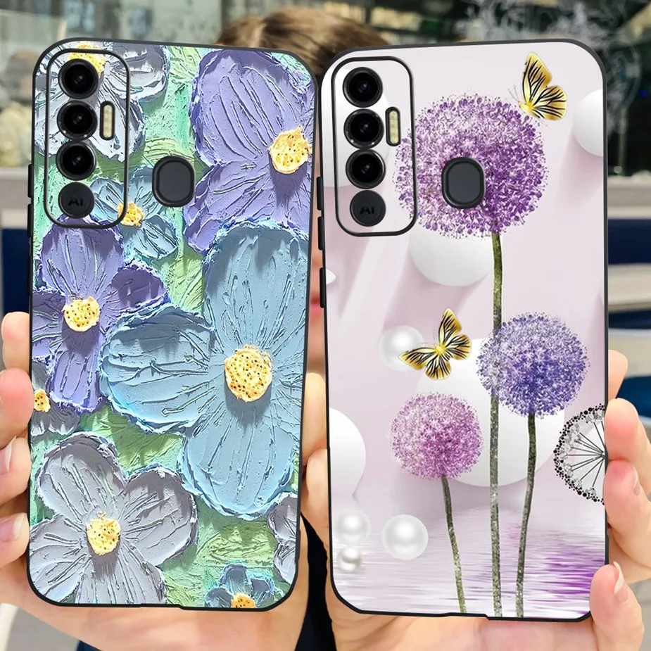Cute Fashion Painted Soft Silicone Phone Case Cover