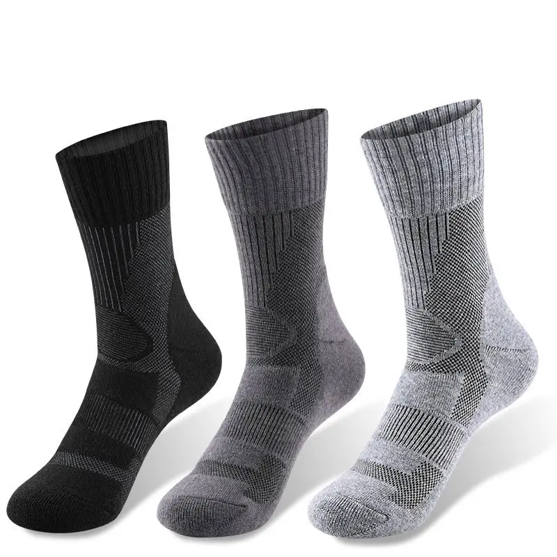 Merino Wool Sock Winter Sock For Men Women Thick Mountaineering Hiking Camping Thermal Warm Sports 1 Pair thermal socks
