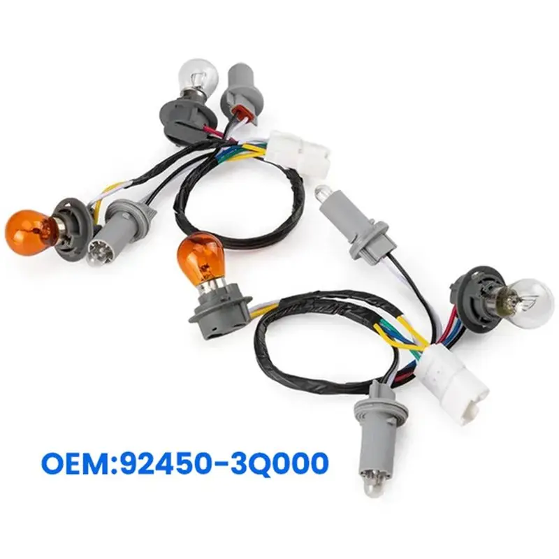Better-92450-3Q000 자동차 미등 램프 소켓 및 배선 하네스 (쏘나타 세단 GLS 2.0L 2.4L 2011-2014 924503Q000 액세서리)