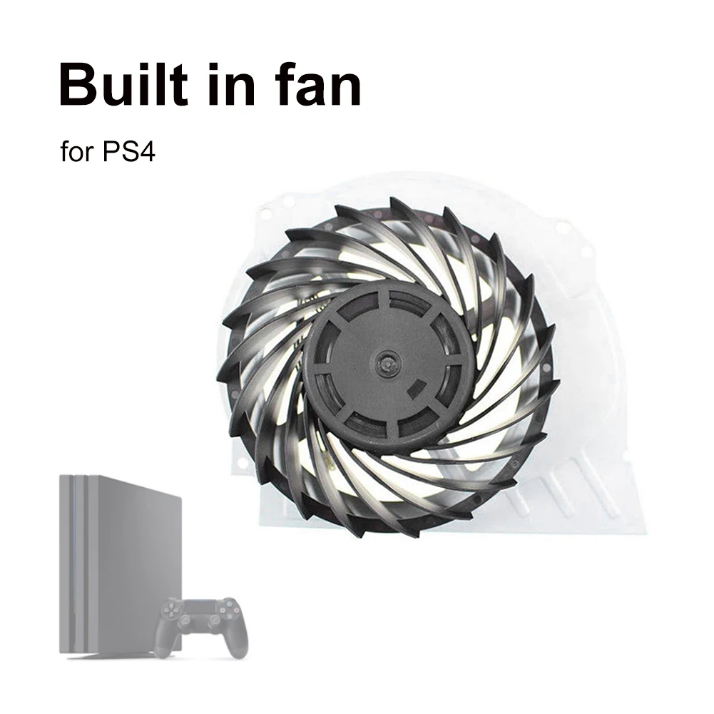 Inner Cooling Fan Replacement Host Cooling Fan DC 12V Fans Repair Part for PS4 1000/1100/1200/Pro 7000-7500/Slim 2000