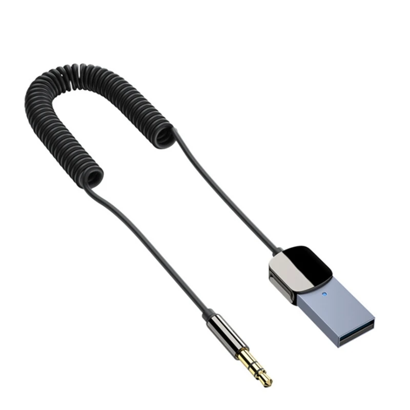 Bluetooth-адаптер Aux с USB на гнездо 3 5 мм автомобильный аудио Bluetooth 0 комплект громкой