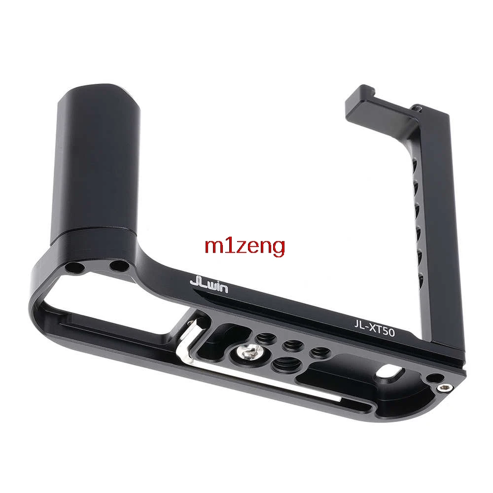 XT50 Alloy Rabbit cage Rig Handle Arm support bracket Stabilizer hotshoe for fujifilm X-T50 camera video led microphone tripod