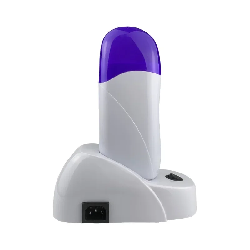 Portable Roll On Wax Heater Depilatory Warmer Refillable Wax Cartridge Wax-melt Machine with Base Skin Care Tool Hair Removal