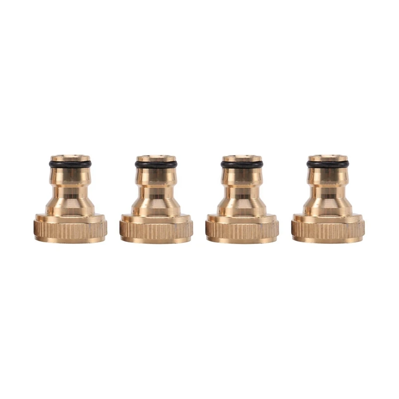 

20Pcs Garden Water Hose Pipe Fitting Tap Male Faucet Connectors, Garden Hose Quick Connect Fittings 3/4 Inch