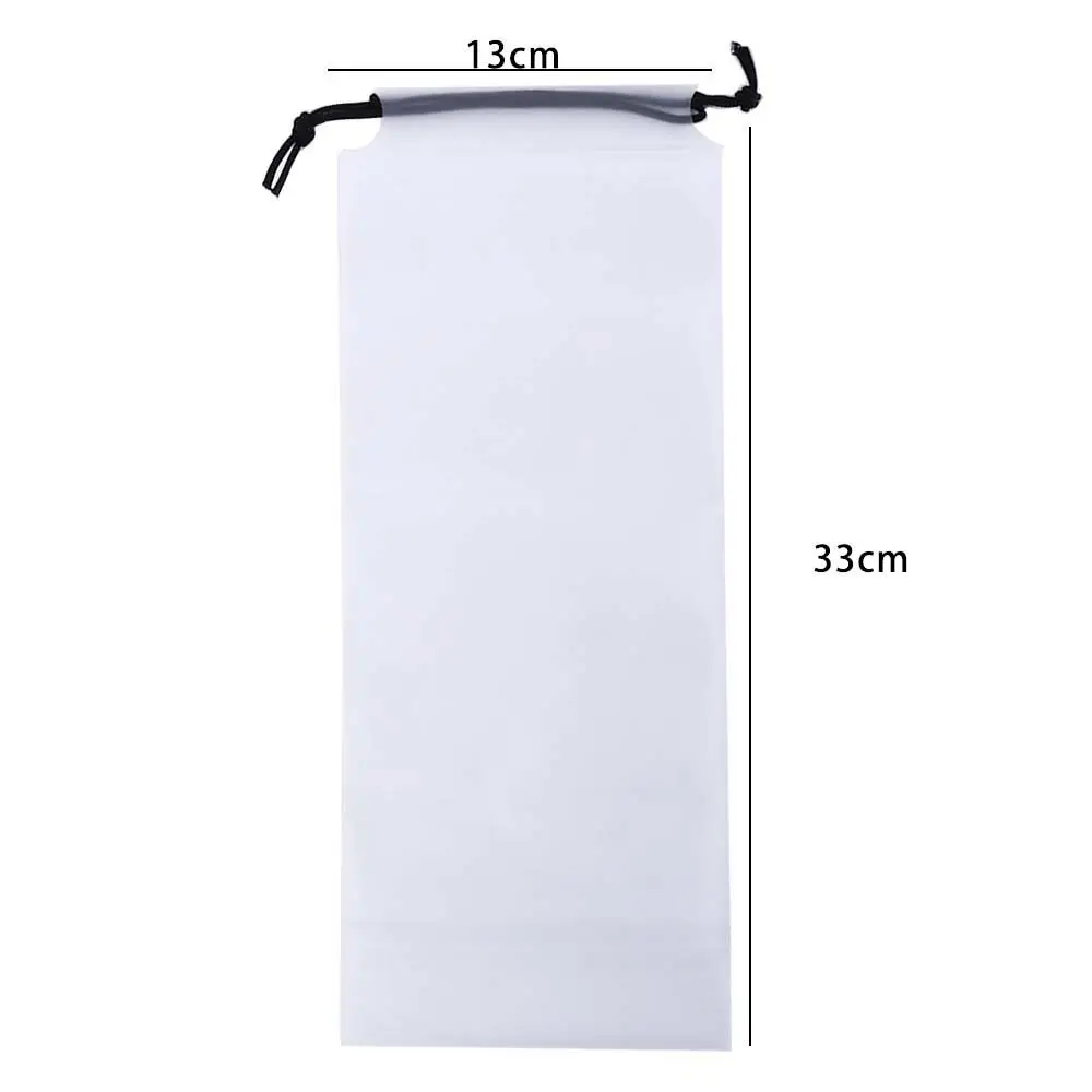 Matte Transparent Drawstring For Home Reusable Accessories Umbrella Packaging Storage Bag Umbrella Cover Storage Cover