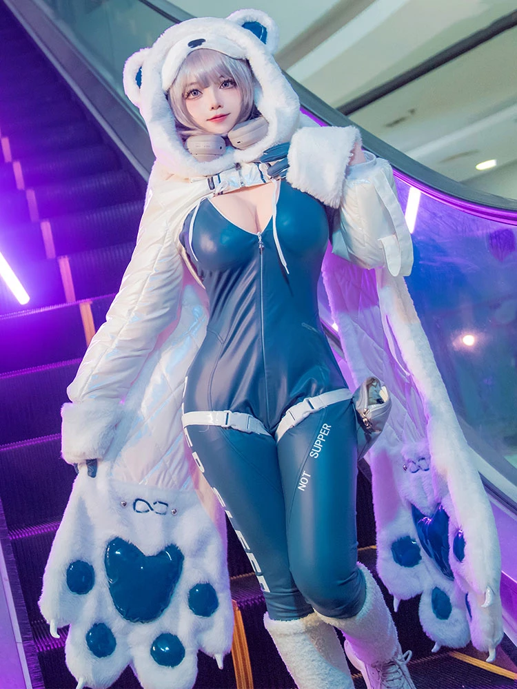 NIKKE The Goddess of Victory Neve Cosplay Costume Cute Party Suit 