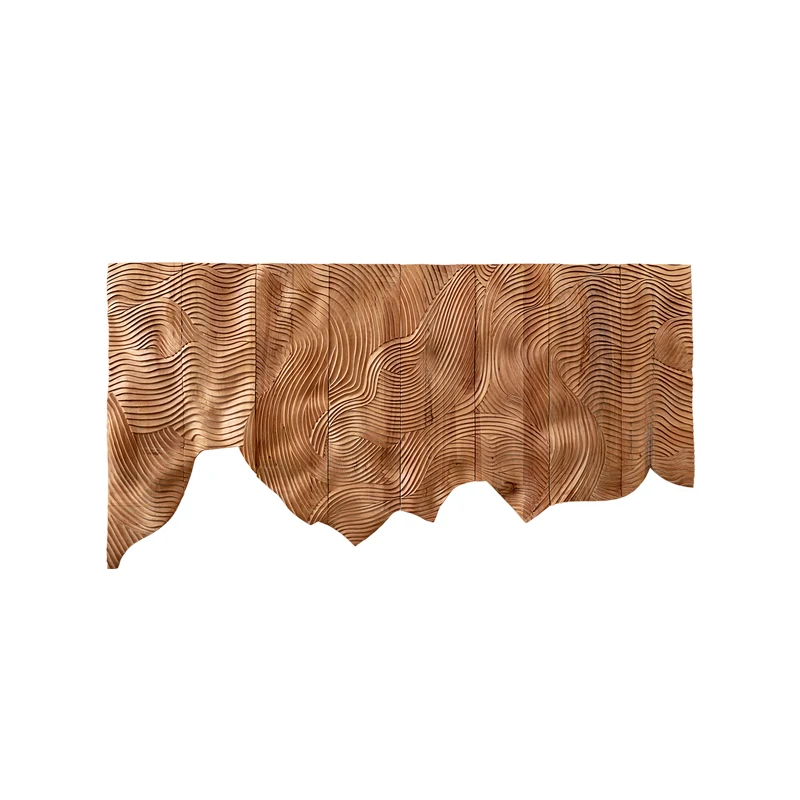 

Большая настенная установка из настоящей потертой древесины, настенное украшение для резьбы по дереву, настенное украшение