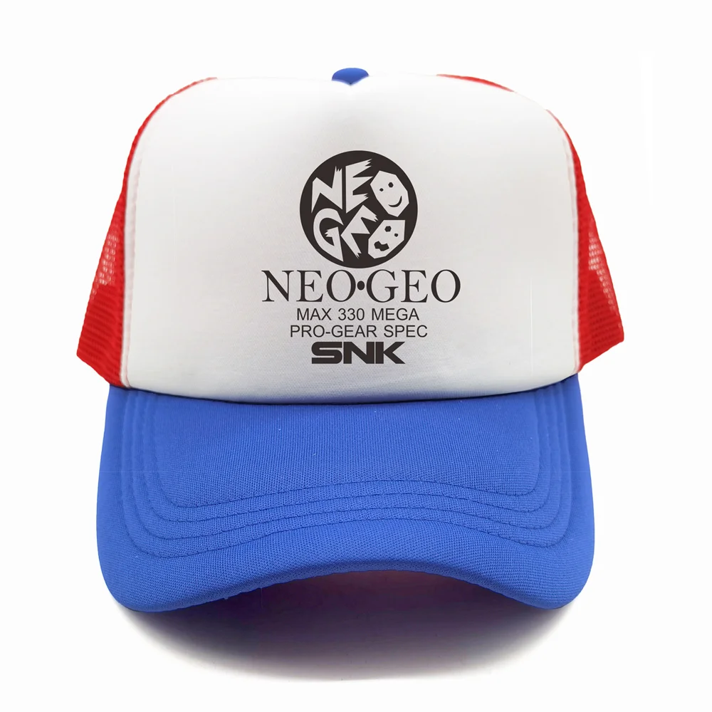 Neo Geo Pro Gear Spec Logo Trucker Cap Summer Men Funny Hat