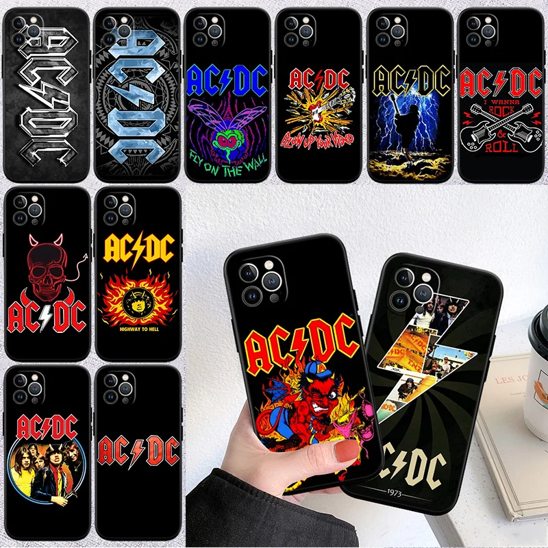 A-acdc Premium Designer Shell Phone Case