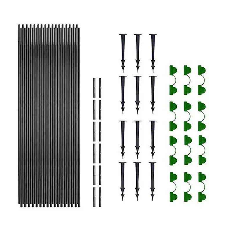 

Greenhouse Hoops Gardening Planting Tunnel Hoops Folding Fiber Rod Frame Garden Greenhouse Hoops supplies For Garden Farm