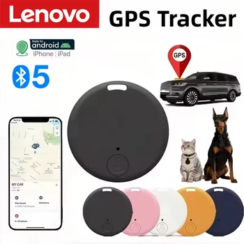 Lenovo Mini GPS Tracker Anti-Lost GPS Device Pet Kids Bag Wallet Tracking Bluetooth 5.0 For IOS Android Smart Finder Locator New 1
