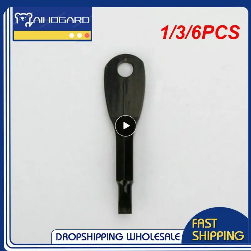 

1/3/6PCS Emergency Key Screwdriver Outdoor Multifunctional EDC Tool Safety Protection Self Defense Prick Cone Combined Tool Set