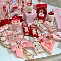 Flower Knows Strawberry Cupid Collection Makeup Kit Full Professional Face Palette Blush Eyeshadow Lip Cream Solid Perfume Sets 2