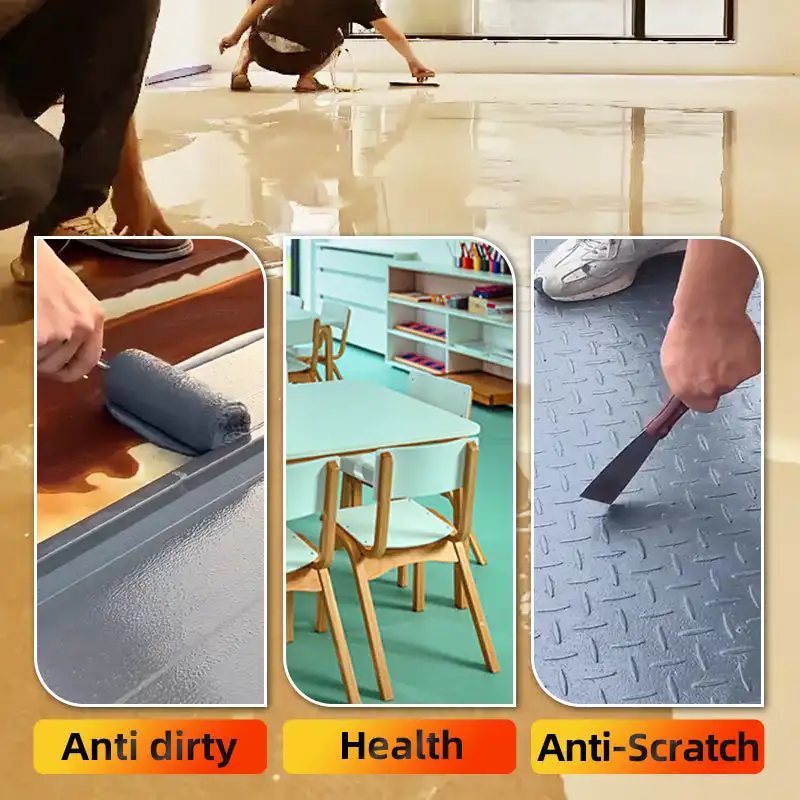 Epoxy Acrylic Concrete and Garage Floor Paint Waterproof Interior Exterior Cement Water-Based Epoxy Floor Paint