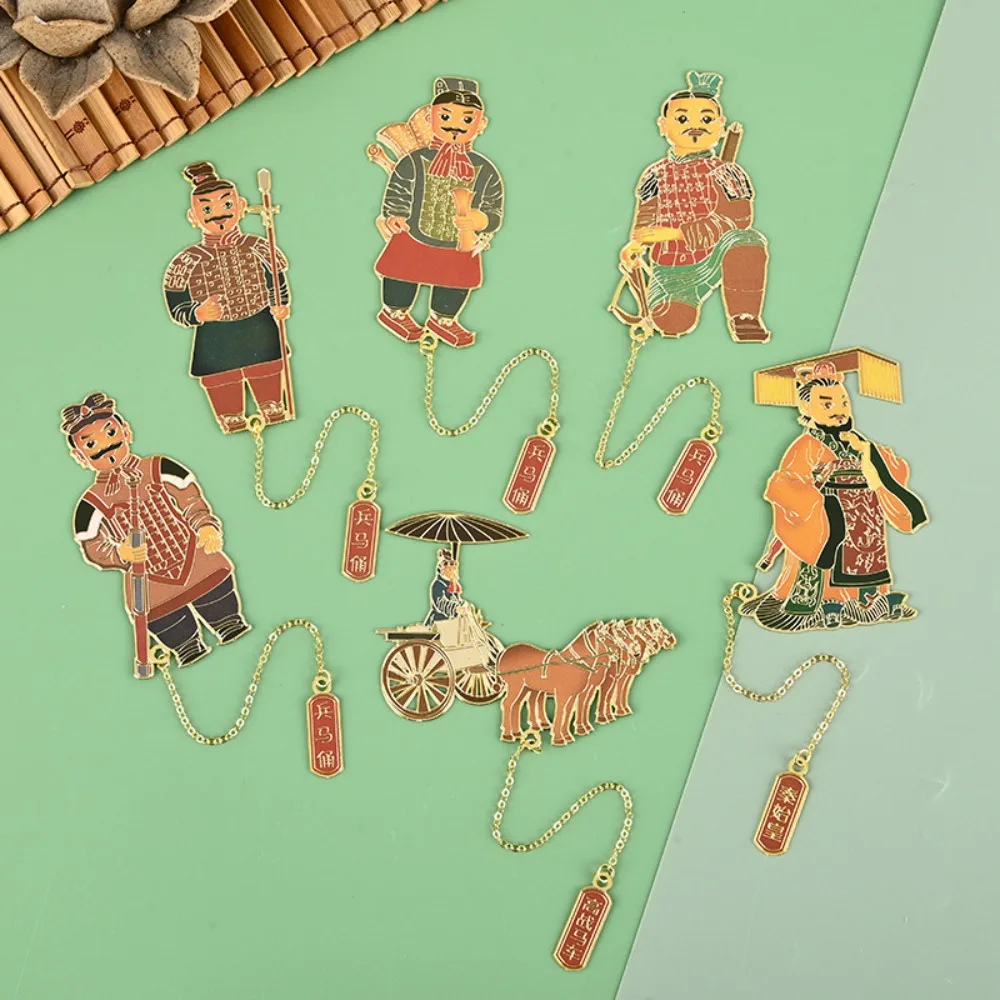 Guerrieri Di Terracotta Cinesi Segnalibri Creativi Piccoli Ornamenti Modello Di Guerrieri Di Terracotta