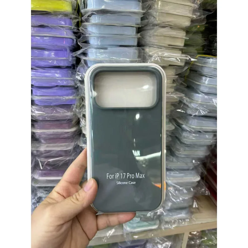 Fashion Original Liquid Silicone Skin Feel Soft Case - Full-Protection Anti-Drop Cover