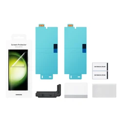 Premium Samsung Galaxy S23 Ultra Screen Protector - Ultra - Clear Liquid Crystal Film, 2 - Pack Genuine Edition (For Galaxy S23 Ultra)