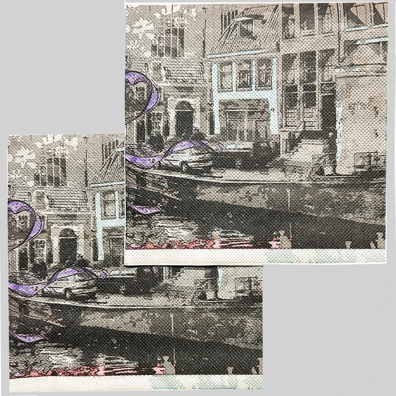 33cm Newspaper Style Party Decoration Paper Placemat 10/20pcs/Pac disposable paper placemats
