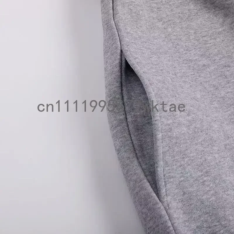 BACK TO SCHOOL Hoodies Classic Jogging Set Fashion Design Double Row Letter Men's Hoodie High Street Couple Cotton Hoodie Suit - 3