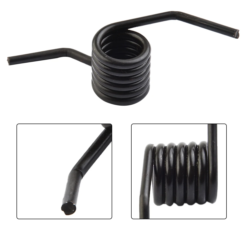 Fits 3 Ton Floor Torsion Spring Torsion Spring Hydraulic Handle Return 1pcs Black Brand New