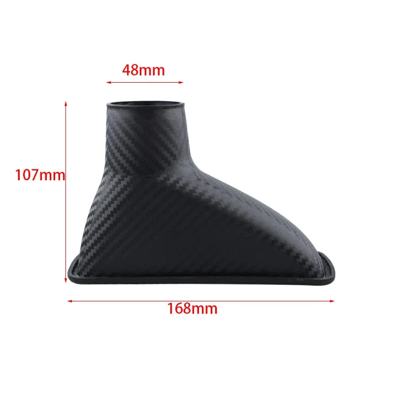 Air Intake Kit Universal Car Front Bumper Admission Air Turbo Air Intake Pipe Kit ABS Turbine Inlet Kit Pipe Funnel Carbon Fiber Look