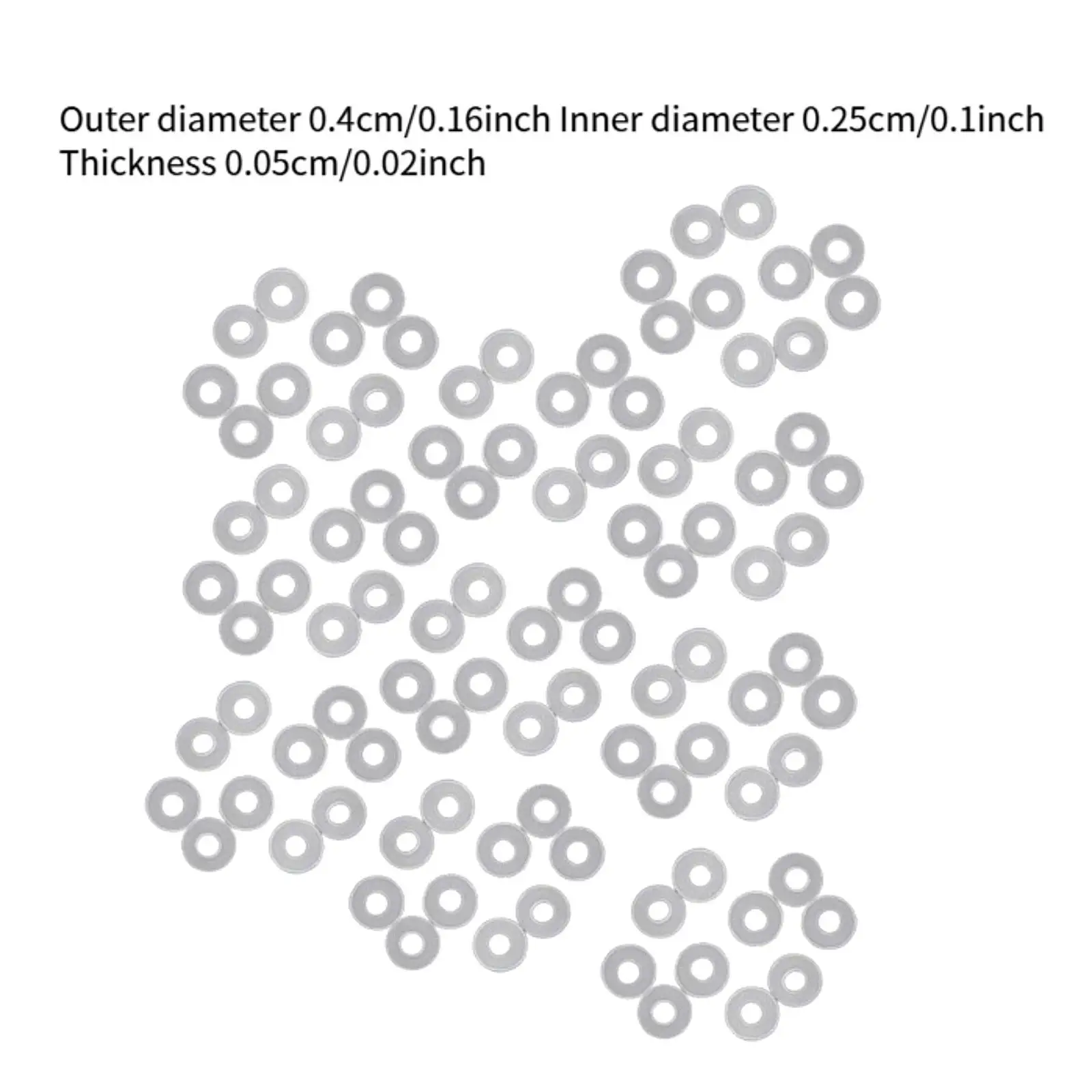 100 Pieces Badminton Racquet Grommets for Double Single String Holes Eyelets