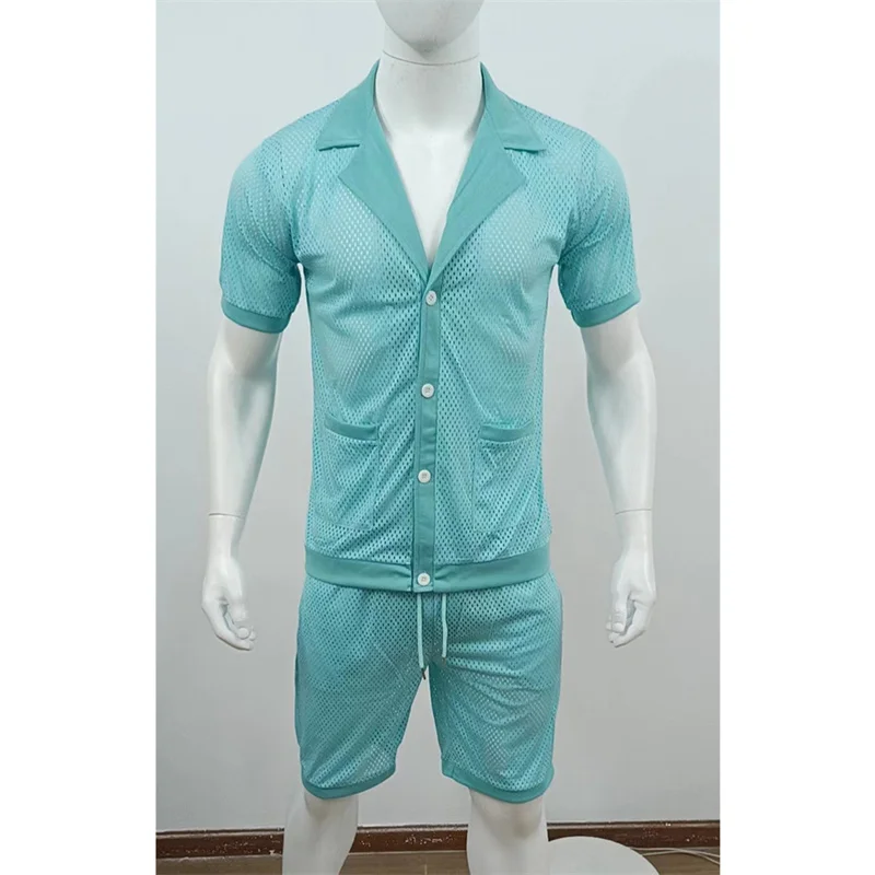 Рисунок 6 - Мужской трикотажный сетчатый дышащий костюм