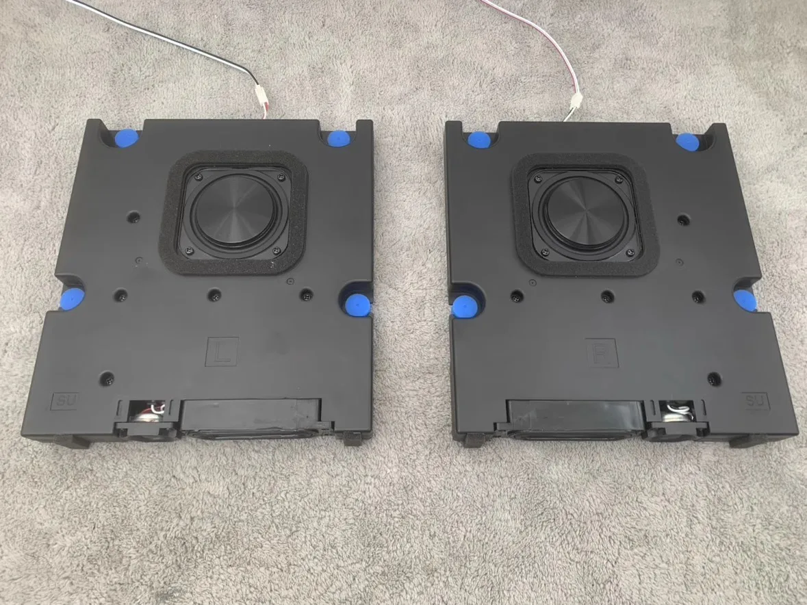 GHXAMP High-end 3-Way frequency Tweeter Mid Bass Ultra-thin Passive TV Computer Desktop Speaker for Harman 218*200*26mm 2pcs