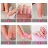 24/240pcs Double Side Glue Nail Stickers Adhesive Press-On Jelly False Nails Tips Transparent Waterproof Fake Nail Glue Decals 5