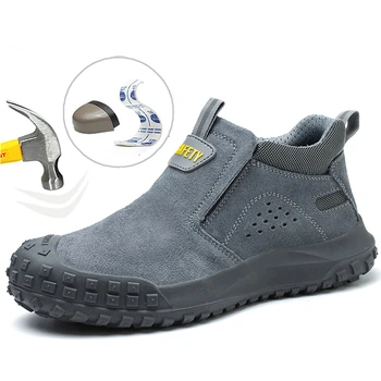 Stivali da lavoro da uomo isolanti Scarpe antinfortunistiche antiforatura Punta in acciaio Scarpe protettive per saldatore Scarpe indistruttibili Scarpe da lavoro Sneakers