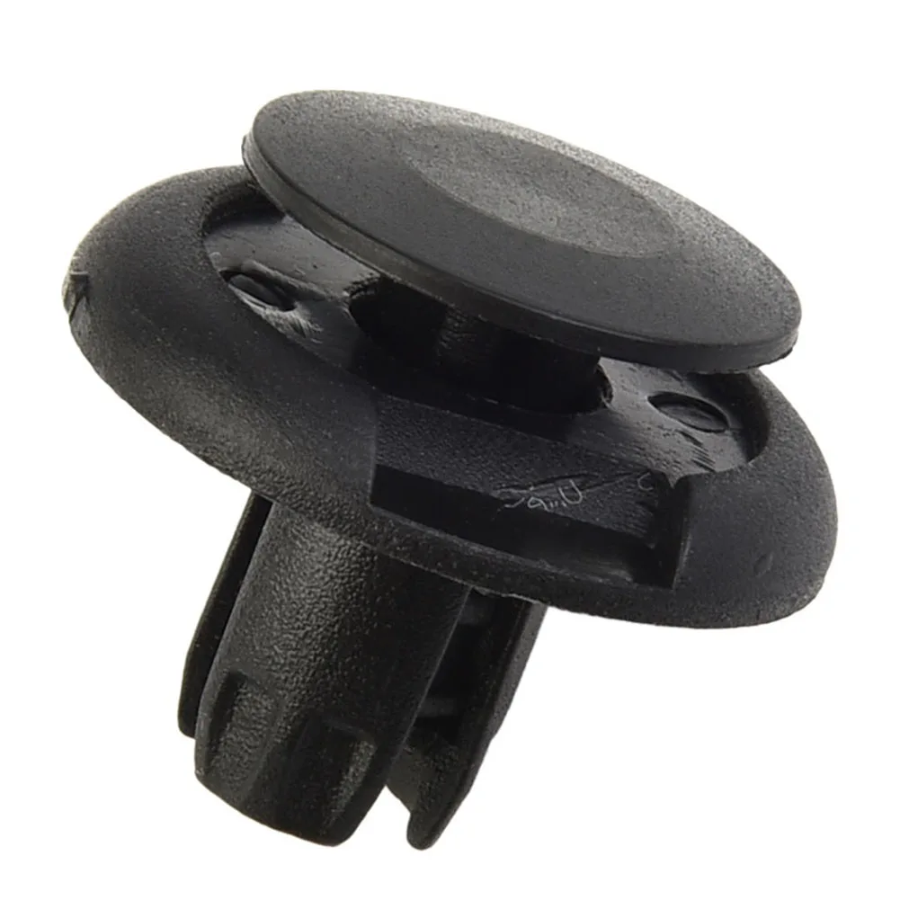 

50 Pcs Set Plastic Rivets For Car Bumper Door Trim 8mm Hole Push Pin Rivet Fastener Clip Clamp Vehicle Accessories