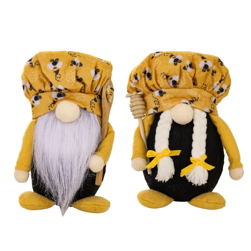 

Фестиваль пчел ChefsHat Gnome Gift Детский подарок Доступные принадлежности для спальни, украшения комнаты в общежитии T84E