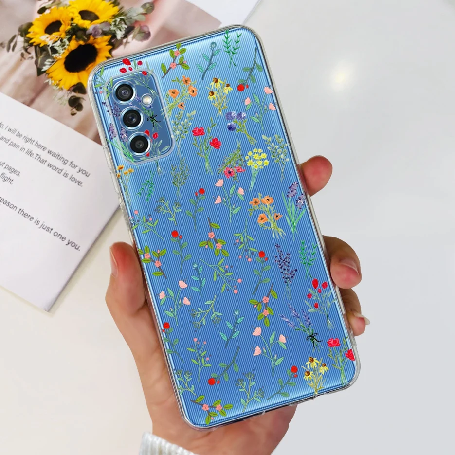 Stylish Clear Silicone Phone Case with Fashion Print Design