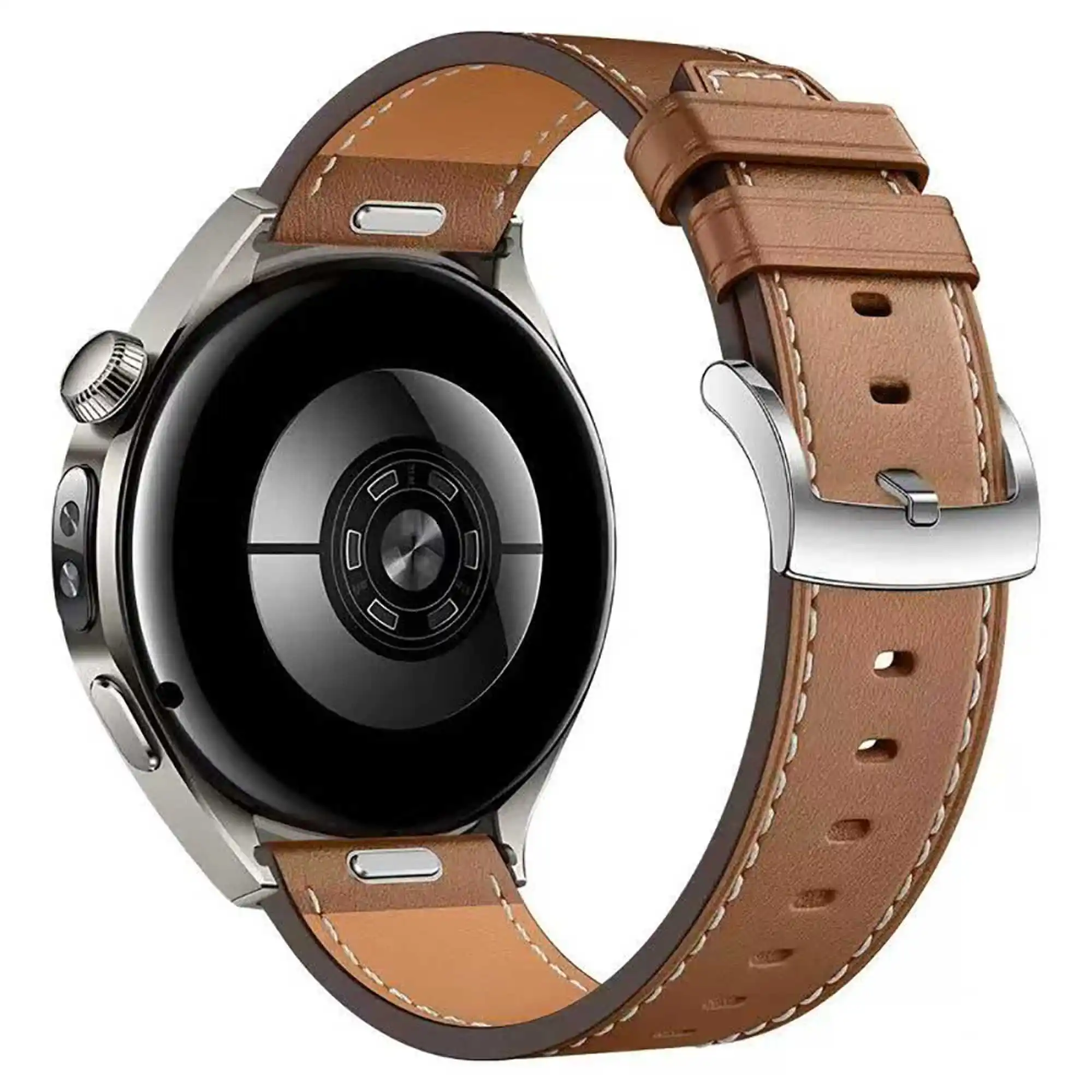 Premium 22mm Leather QuickFit Strap: Elegant Wristband