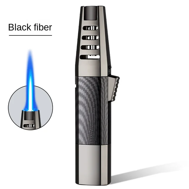 Torch Blue Flame Jet Gas Lighter Spray Gun Kitchen Cooking Smoking Accessories Windproof Turbo  Jewelry Welding Cigar Lighters - Image 5